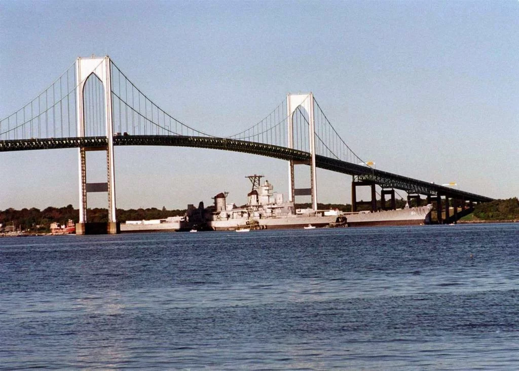 Towed to Newport