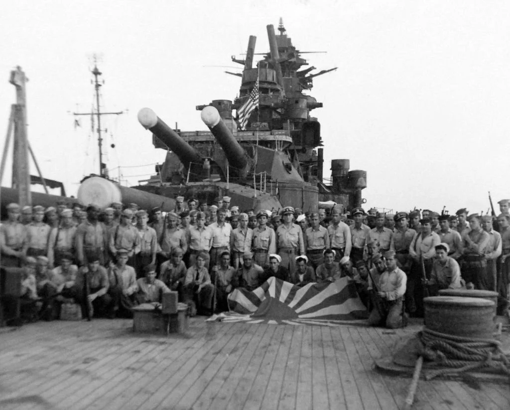 Secured the Japanese Battleship Nagato