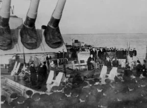 FDR Aboard IOWA in 1943