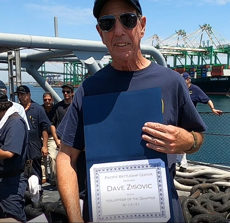 dave zisovic 2021 08 14 volunteer of the quarter