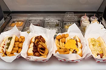 Vickys hot dogs